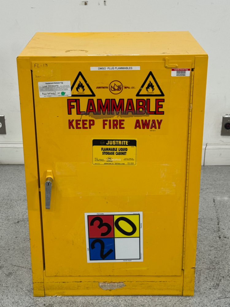 Image of Justrite 12. Gallon Flammable Liquid Storage Cabinet